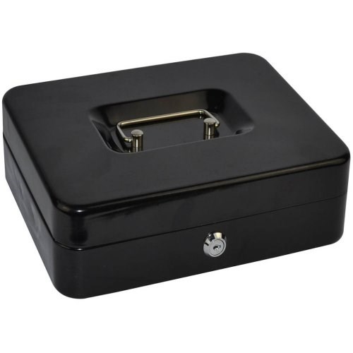 ITALPLAST CASH BOX No.10 Metal Black